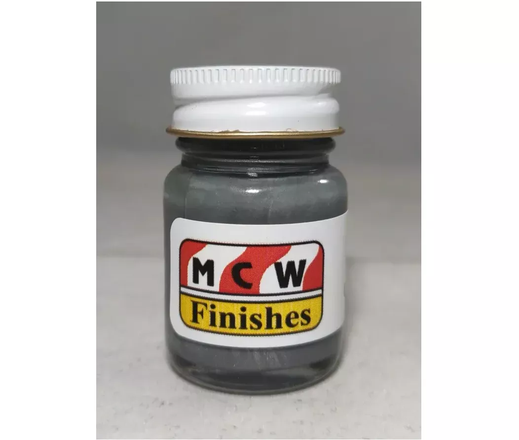 MCW Finishes 10011E Gloss Silver Enamel Paint 15ml (0.5oz)