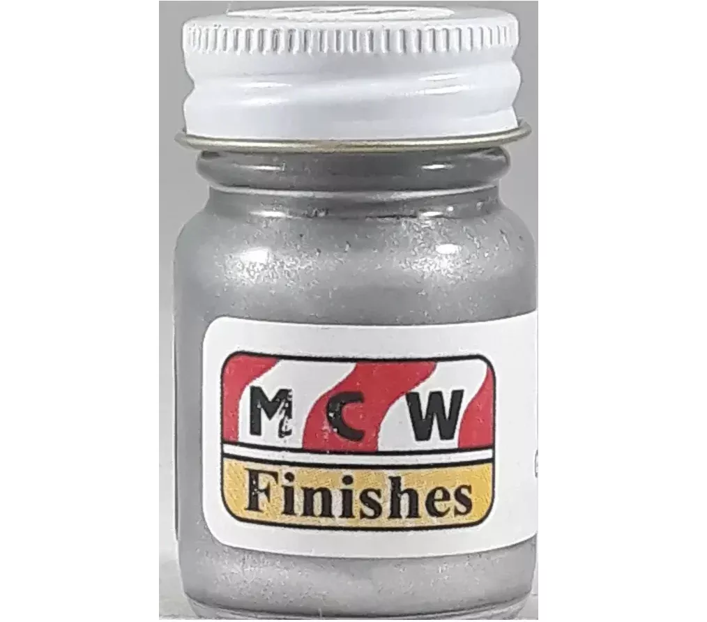 MCW Finishes 2003E Ultra Silver Enamel Paint 15ml (0.5oz)