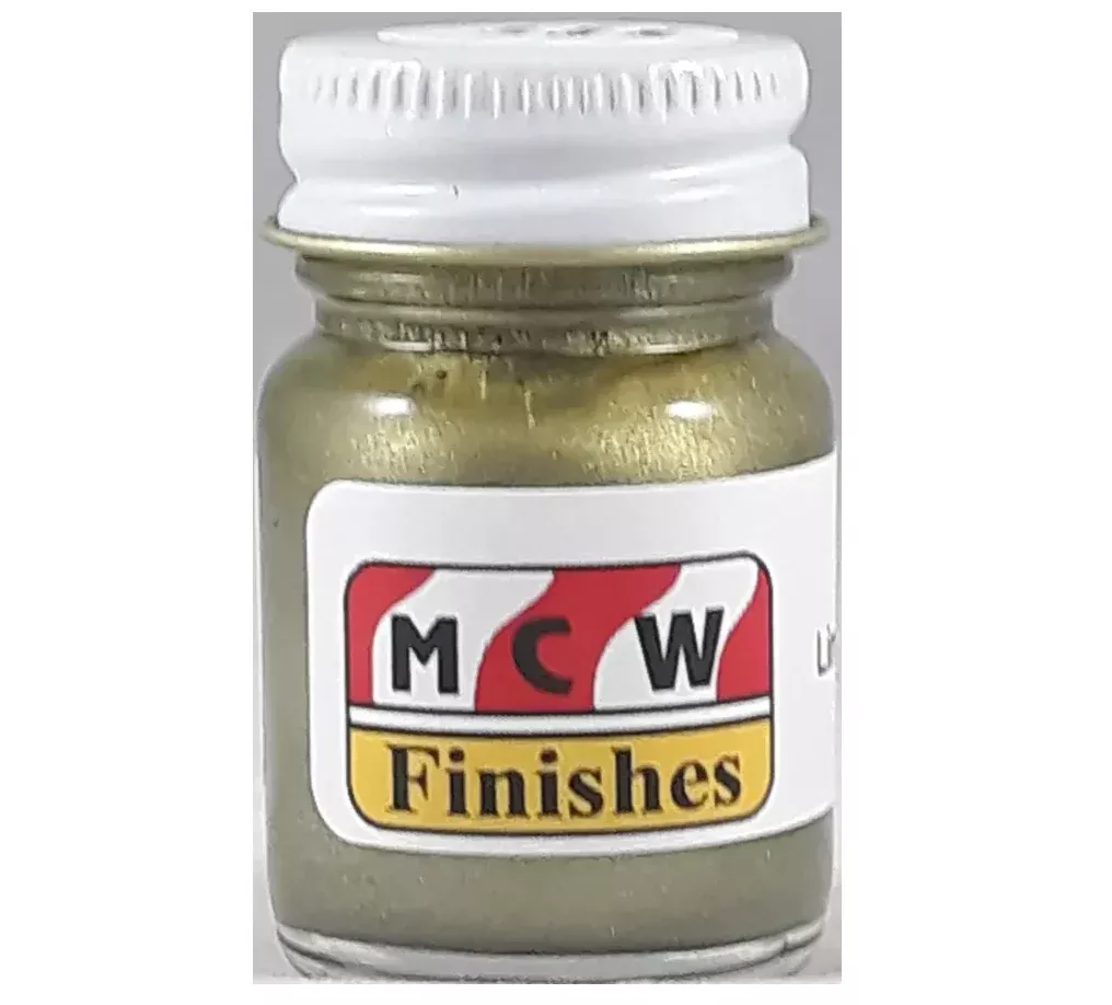 MCW Finishes 200530E Lime Green Metallic Enamel Paint 15ml (0.5oz)