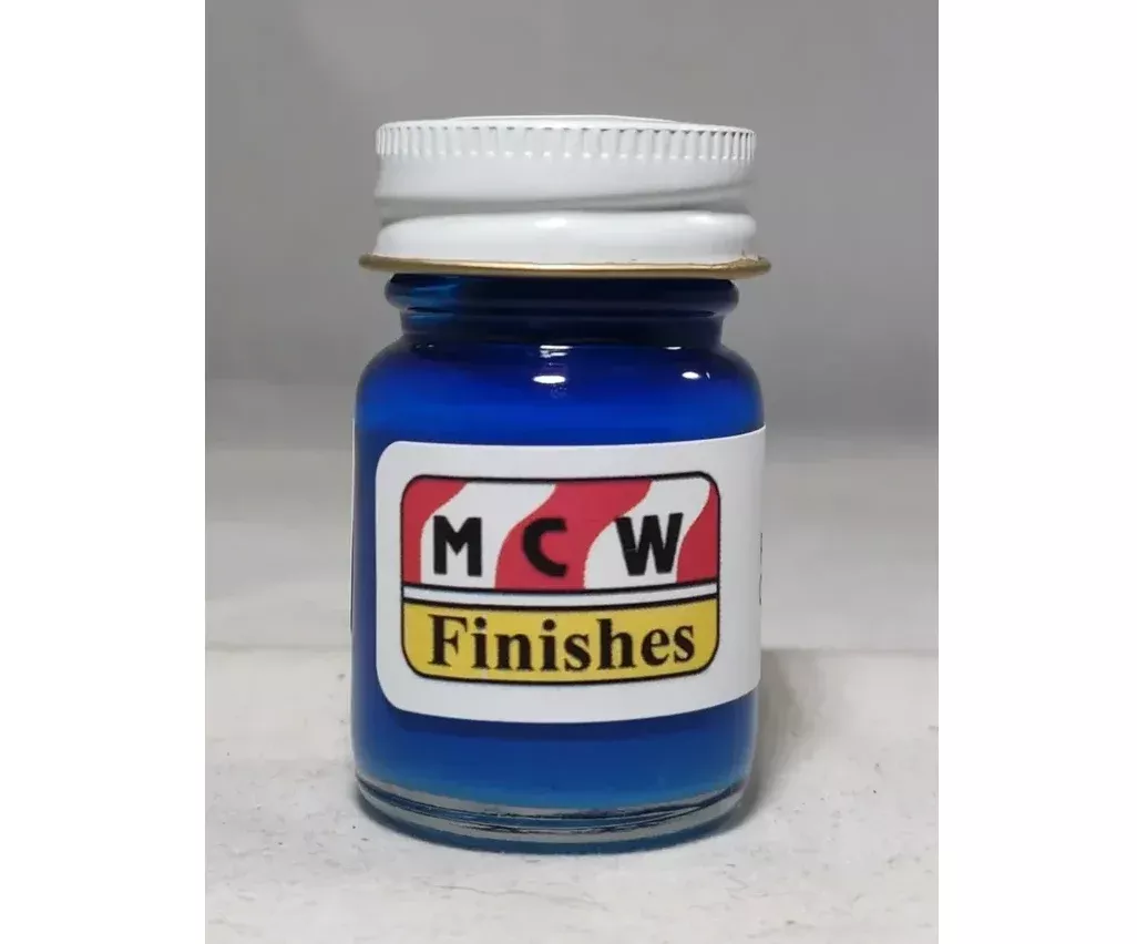 MCW Finishes 2005E Pageant Blue Enamel Paint 15ml (0.5oz)