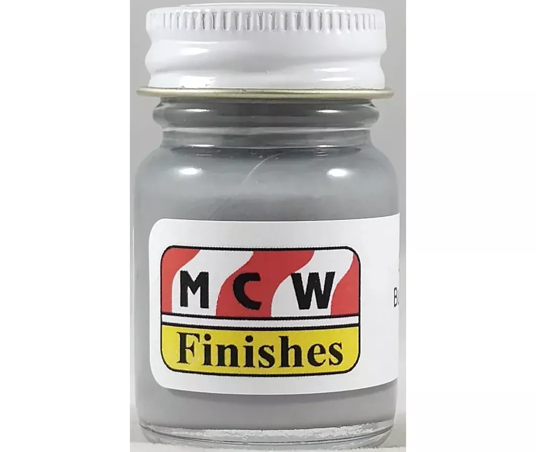 MCW Finishes 202053E Burnout Gray Enamel Paint 15ml (0.5oz)