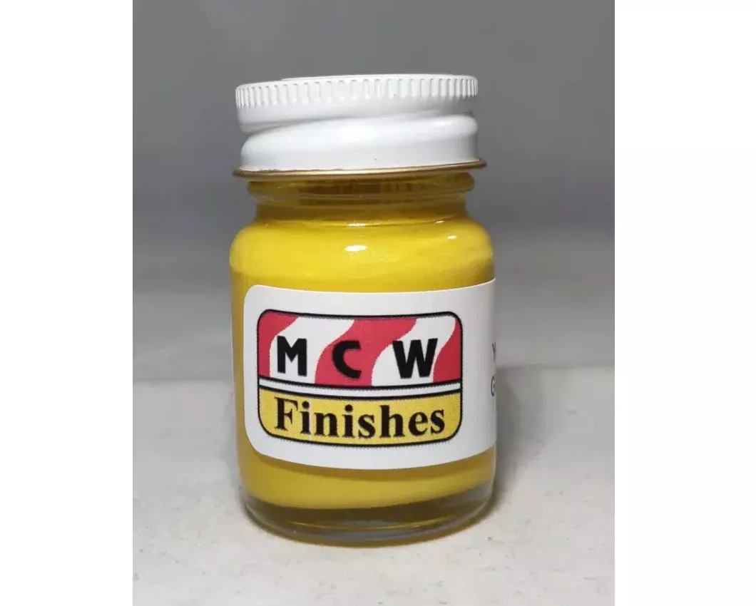 MCW Finishes 2032E Yellow Pearl Enamel Paint 15ml (0.5oz)