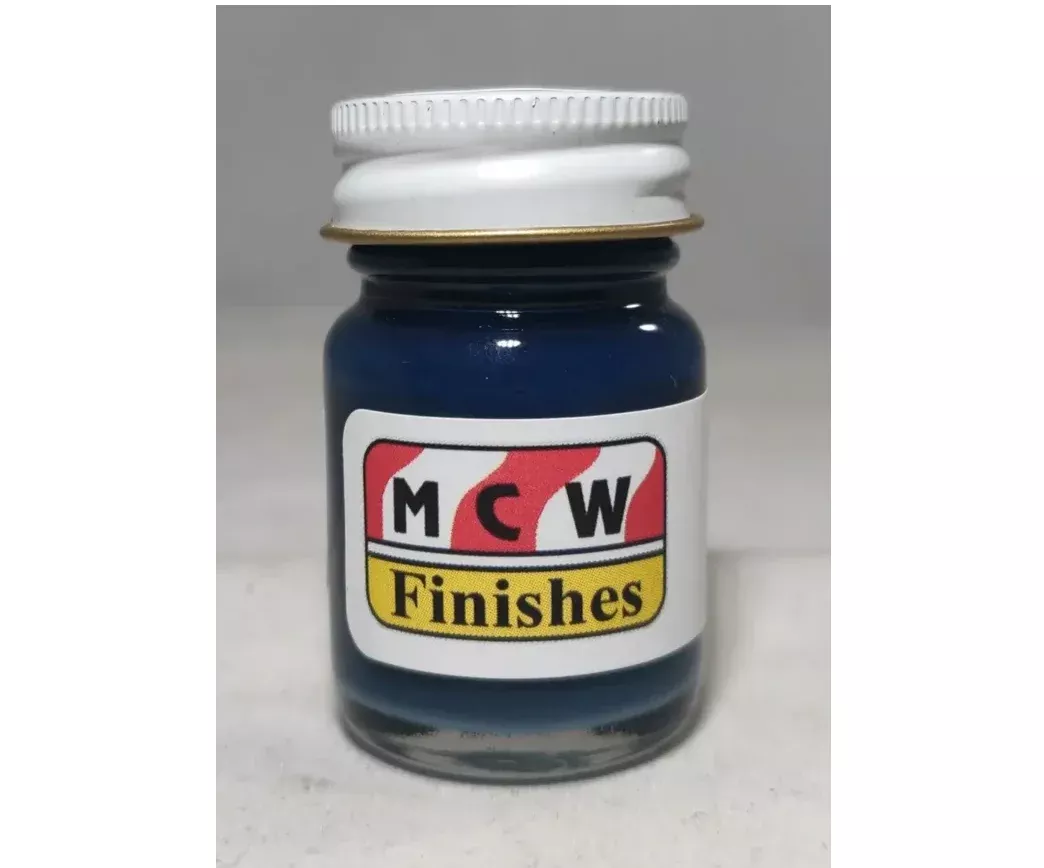 MCW Finishes 2049E Dark Blue Enamel Paint 15ml (0.5oz)