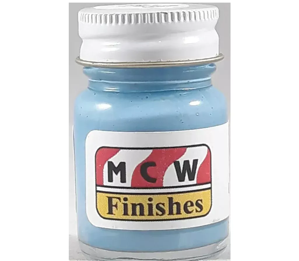 MCW Finishes 2064E Light Blue Enamel Paint 15ml (0.5oz)