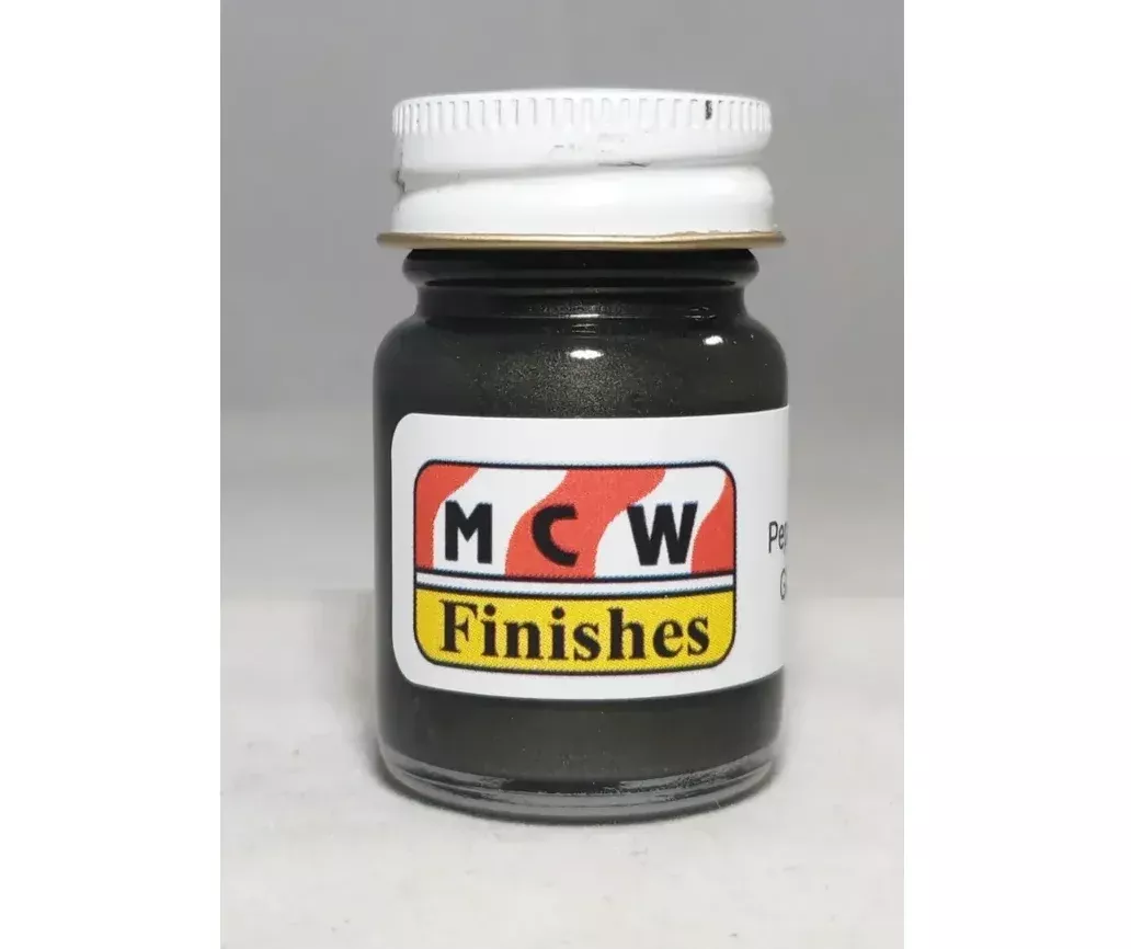 MCW Finishes 2182E Pepper Gray Metallic Enamel Paint 15ml (0.5oz)
