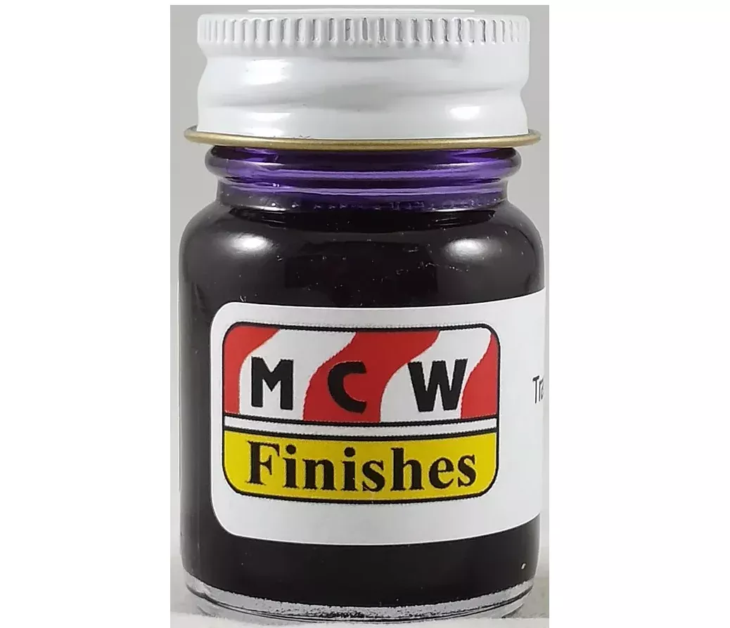 MCW Finishes 2416E Transparent Violet Enamel Paint 15ml (0.5oz)