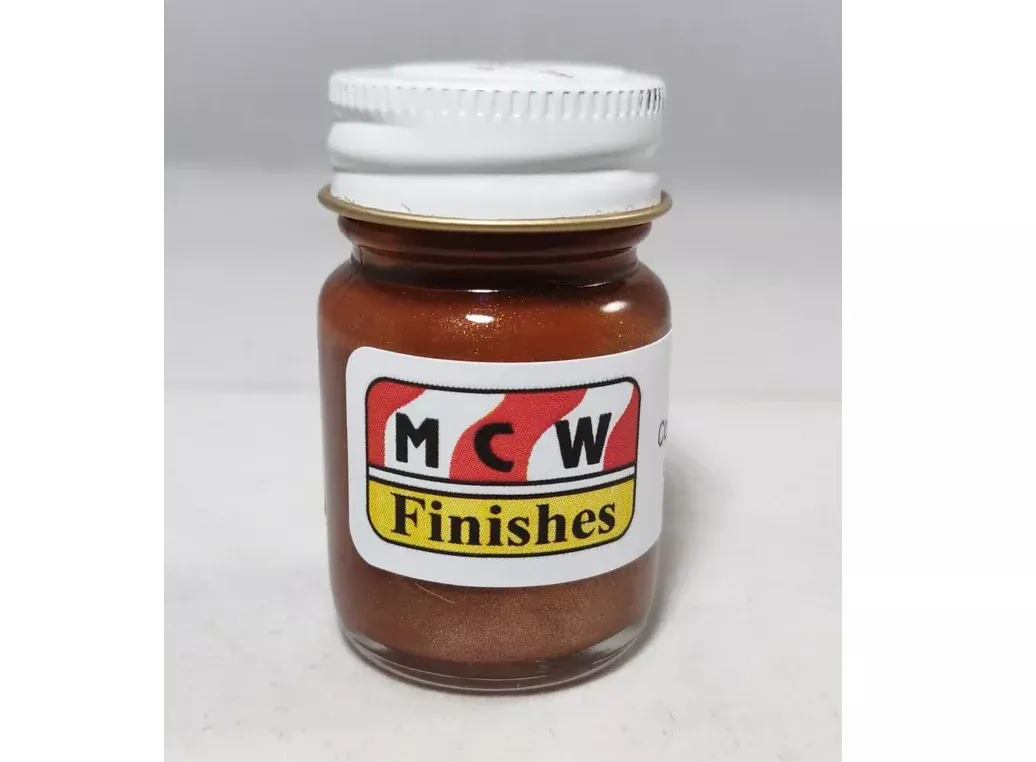 MCW Finishes 6406E Coppertone Metallic Enamel Paint 15ml (0.5oz)