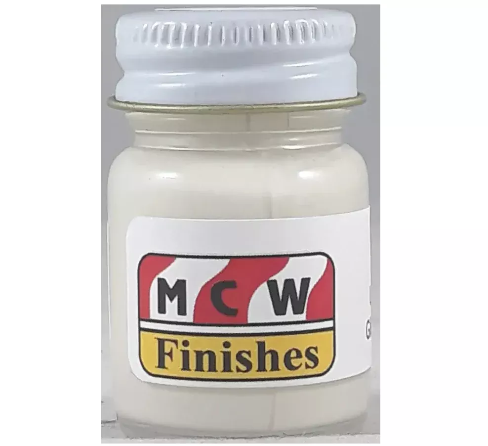 MCW Finishes 64100E Light Ivory Porsche Enamel Paint 15ml (0.5oz)
