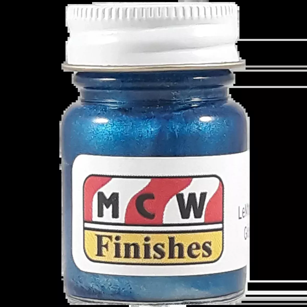 MCW Finishes 6801E LeMans Blue Metallic Enamel Paint 15ml (0.5oz)