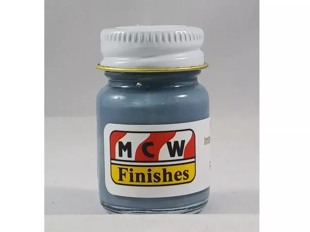 MCW Finishes MIL2107E Flat Intermediate Blue FS35164 Enamel Paint 15ml (0.5oz)