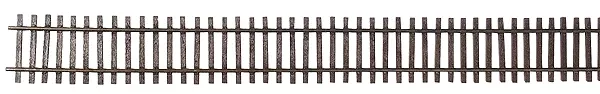 Micro Engineering 21-104 HO Scale Code Weathered 83 36" Flex-Track 6 Pack