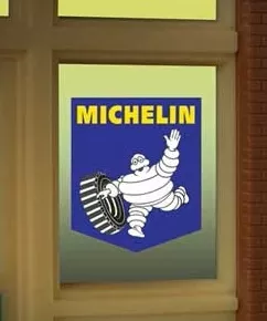 Miller Engineering 9115 Michelin Tires Flashing Neon Window Sign
