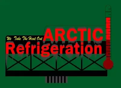 Miller Engineering 9581 Arctic Refrigeration Large Animated Neon Billboard