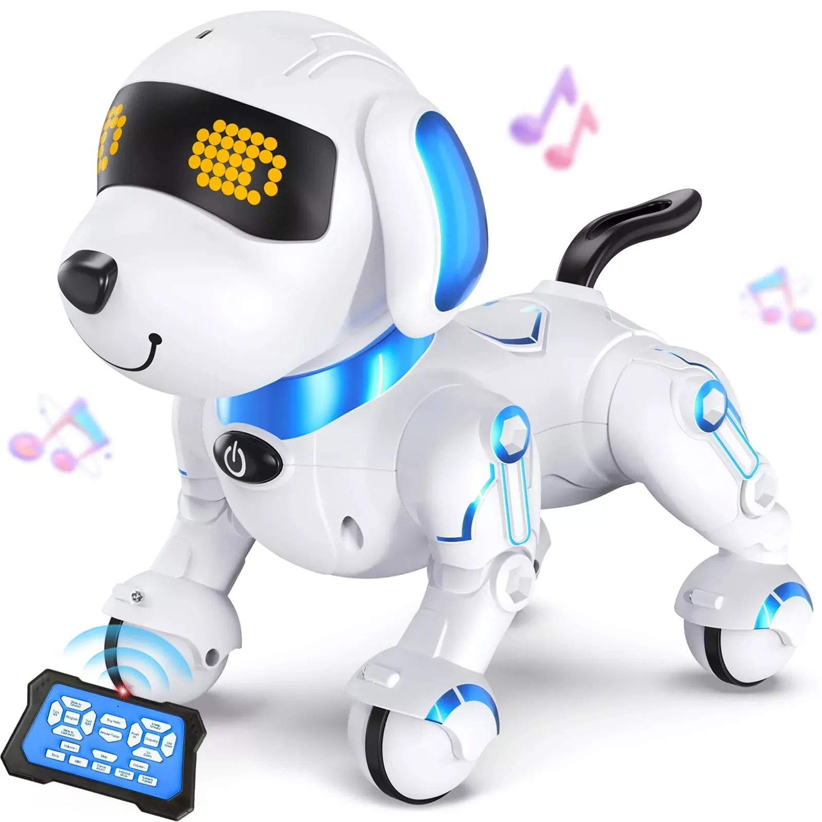 Mindpal Robot Dog Remote Control Robot Toys With Sing Dance, Kids Robo