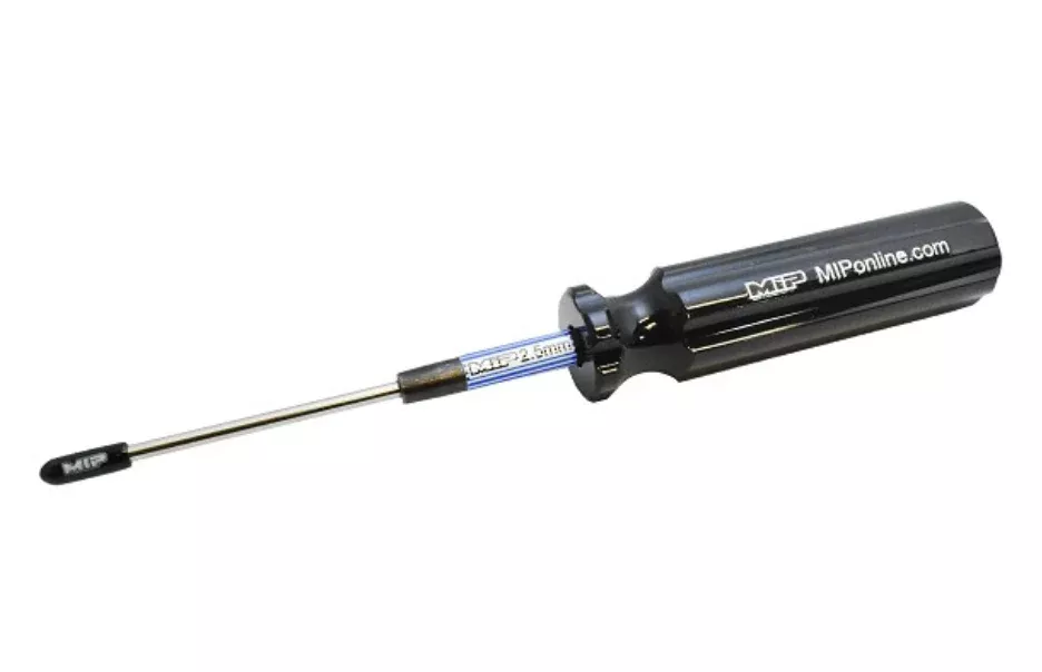 MIP 9010B 2.5mm Black Handle Ball End Hex Driver Wrench