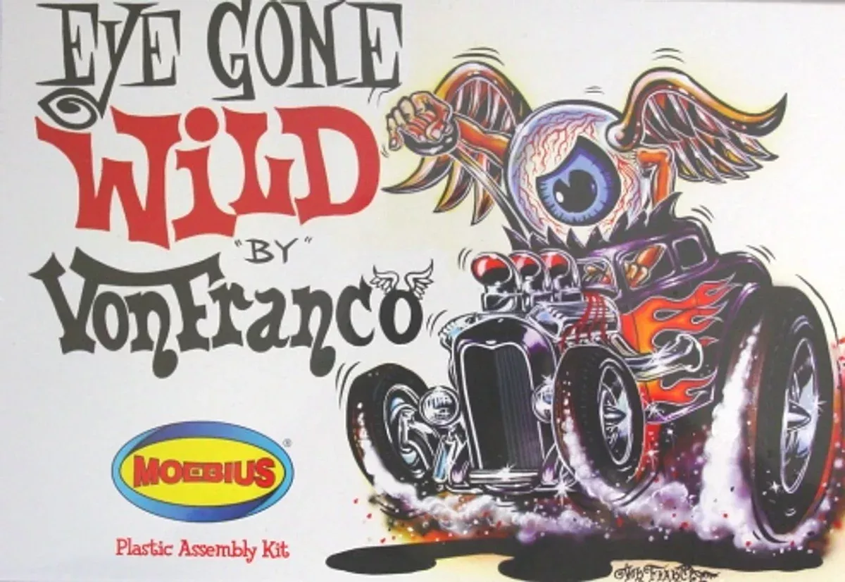 Moebius Models 911 1/20 Von Franco Eye Gone Wild Model Kit