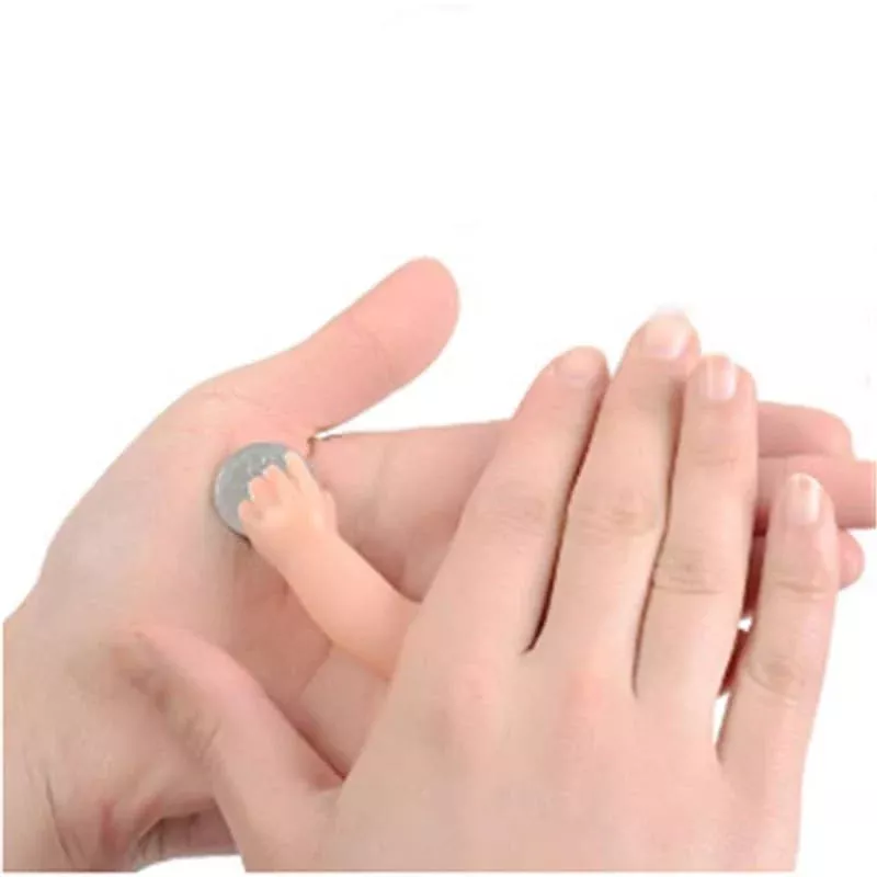 MOMOMAGE Magic Trick Little Hands Silver Small 2 Pcs