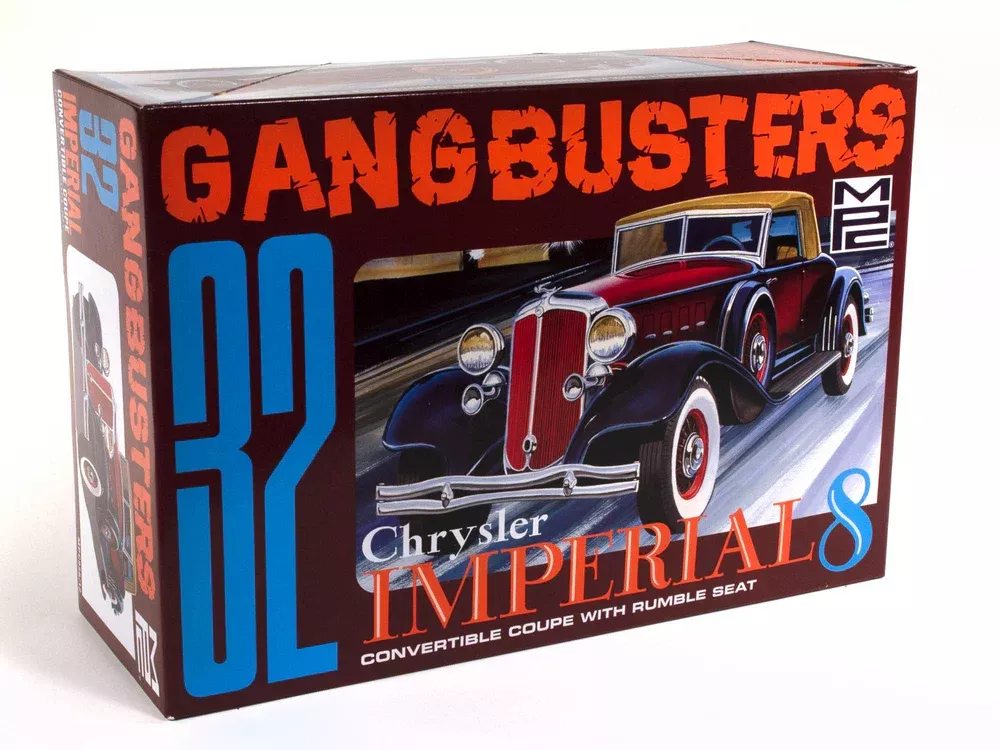 MPC 926 1/25 1932 Chrysler Imperial Gangbusters Skill Level 2 Model Kit