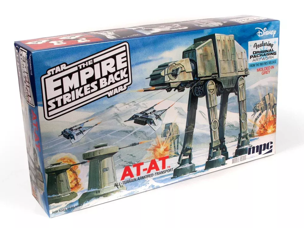 MPC 950 1/100 Star Wars The Empire Strikes Back AT-AT Level 2 Model Kit