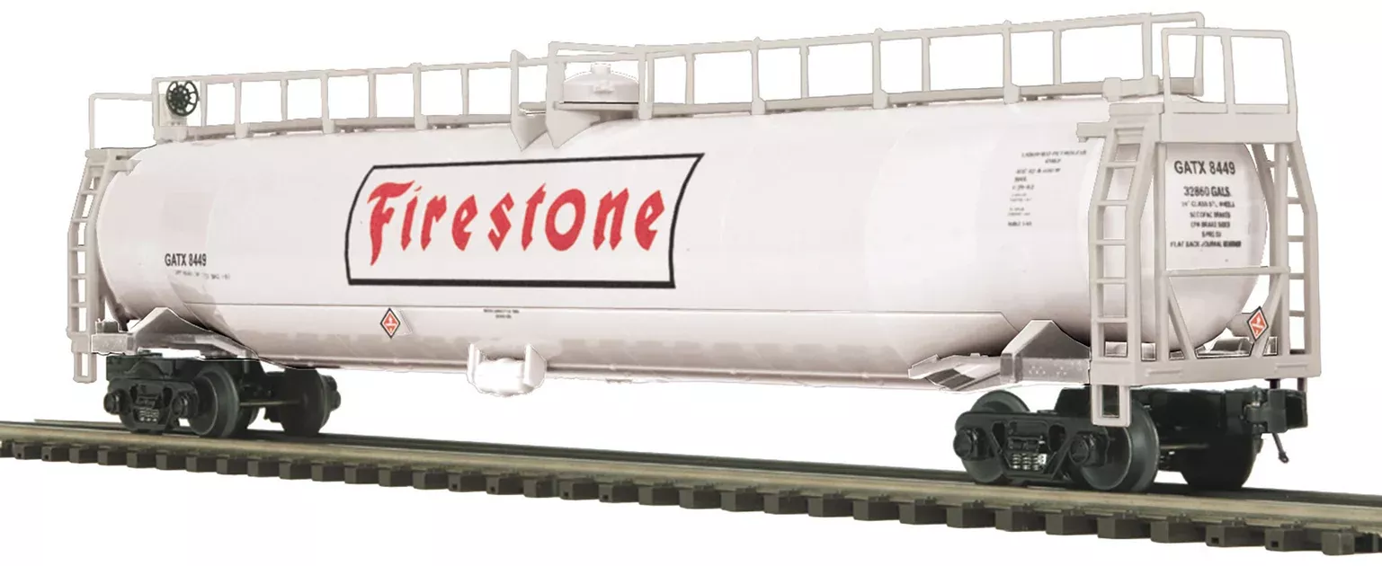 MTH Premier 20-96813 O Scale 33000 Gallon Tank Car Firestone