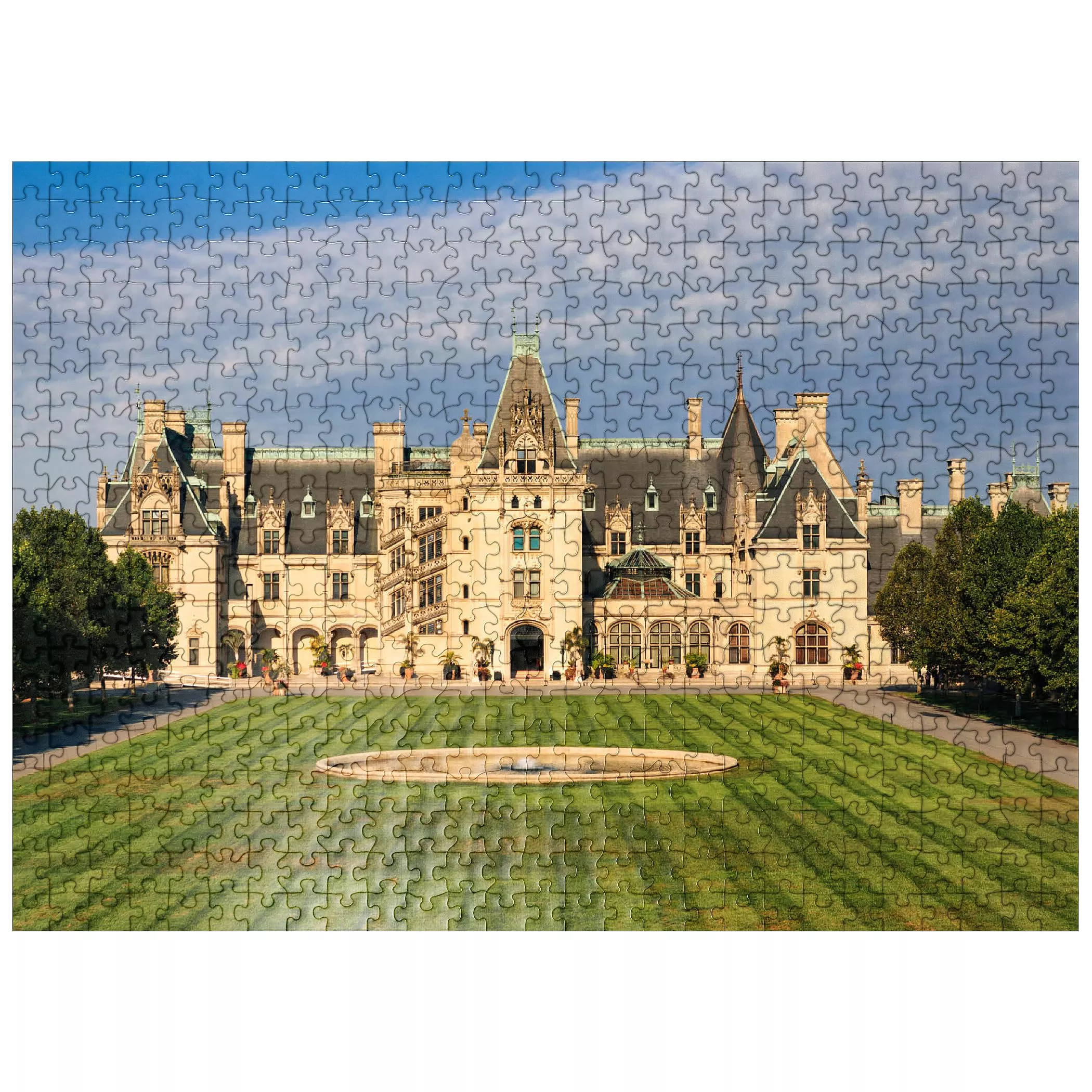 MyPuzzle 500-Piece Jigsaw Puzzle The Biltmore Estate Multi Color