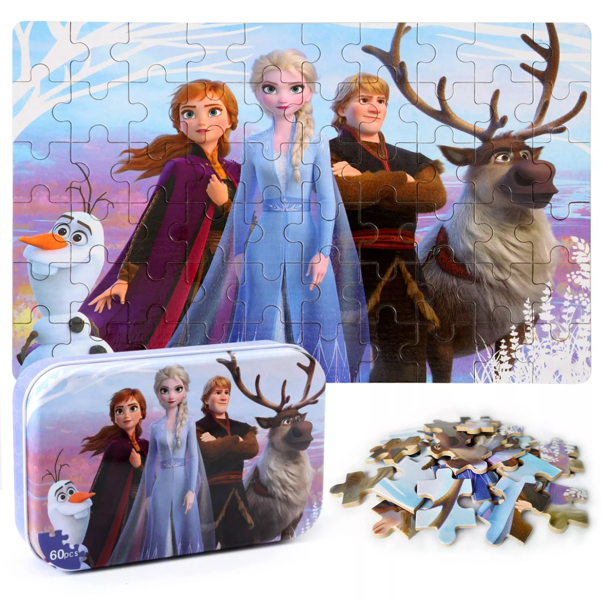 MZZOTOY Jigsaw Puzzles for Kids Ages 4-8, 60 Pieces