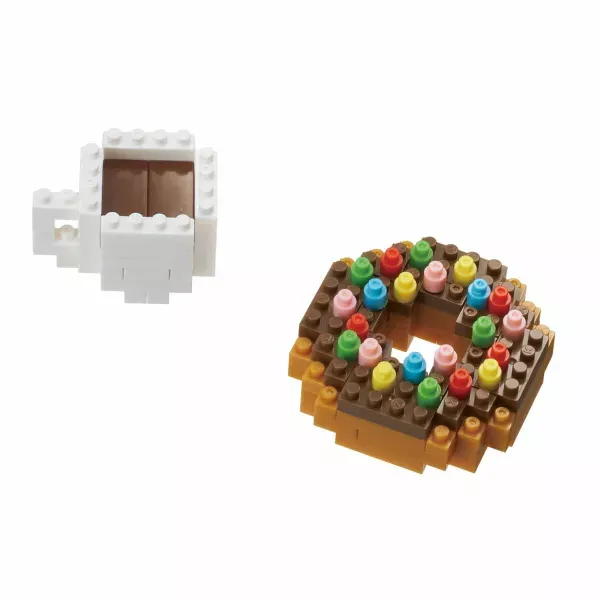 Nanoblock 20847 NBC246 Donut and Coffee Foods