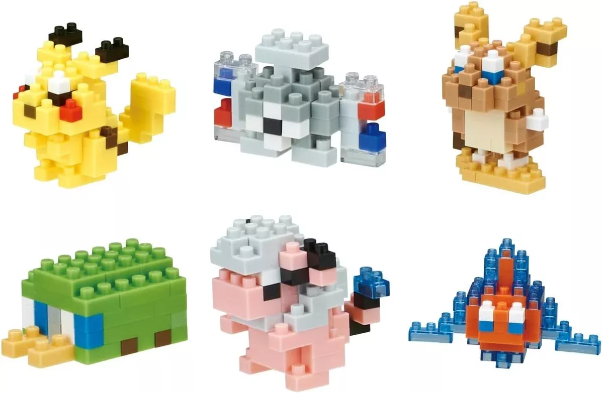 Nanoblock 22364 Pokemon Type Electric Set 1 Blind Box (6 Figures)