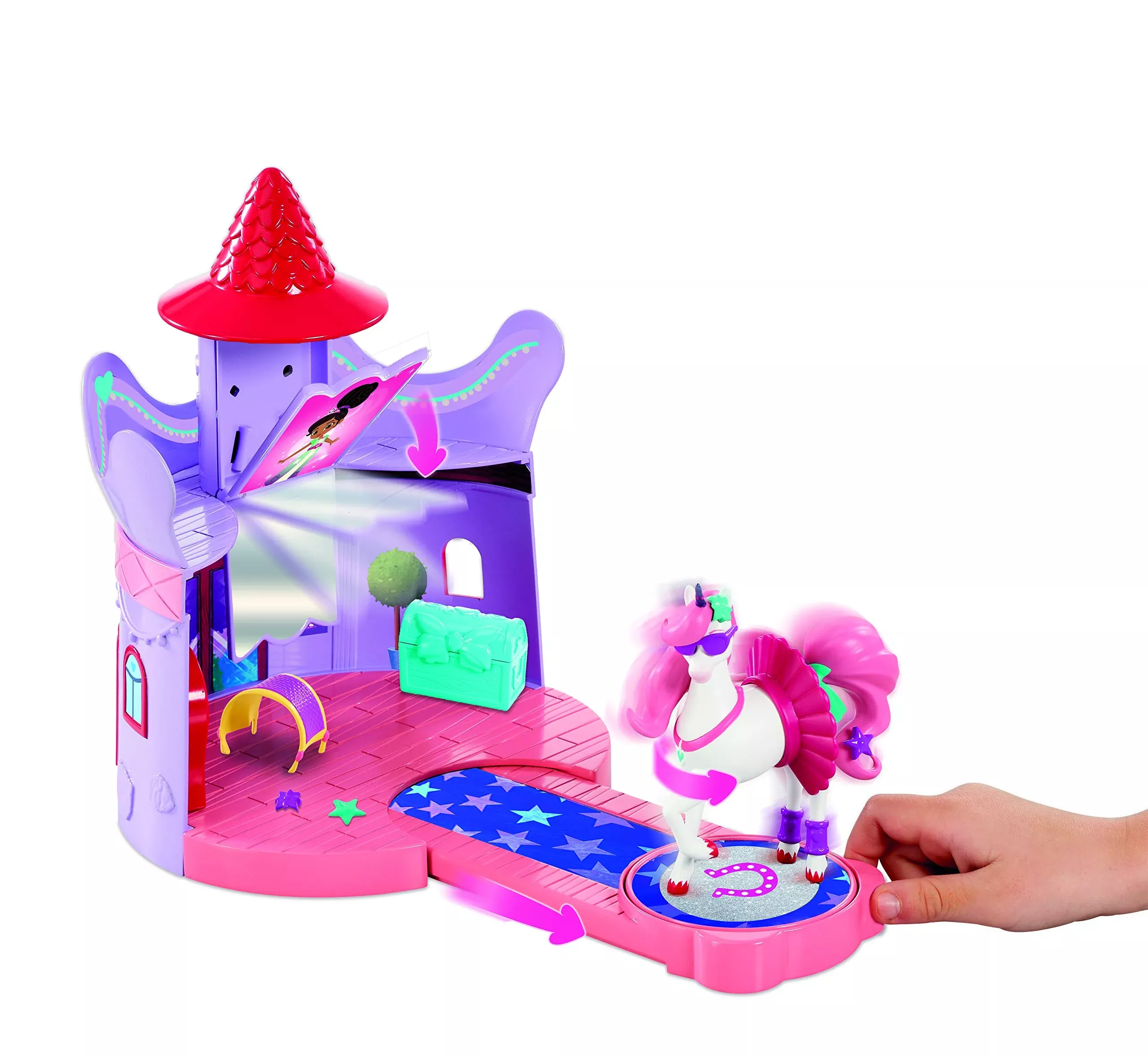 Nella Trinket Unicorn Figure with Accessories for Ages 3+