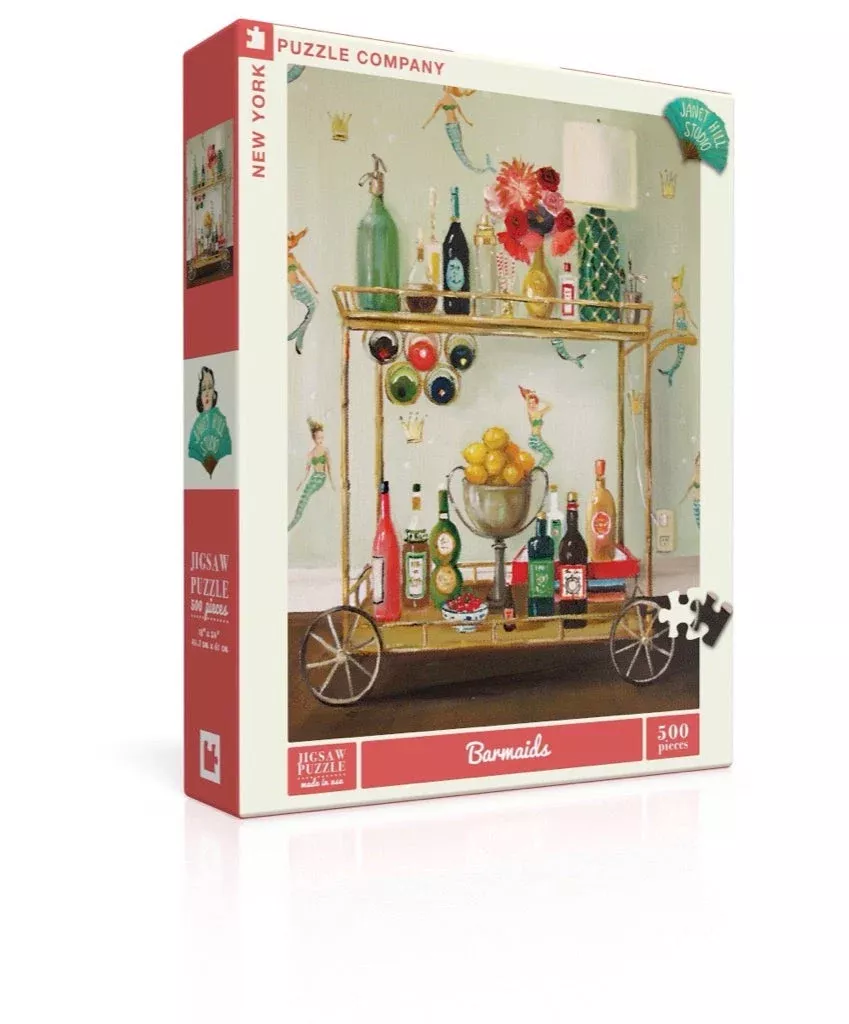 New York Puzzle Company Barmaids, 500 Piece Jigsaw Puzzle