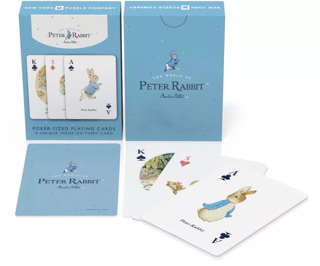 New York Puzzle Company Beatrix Potter Playing Cards