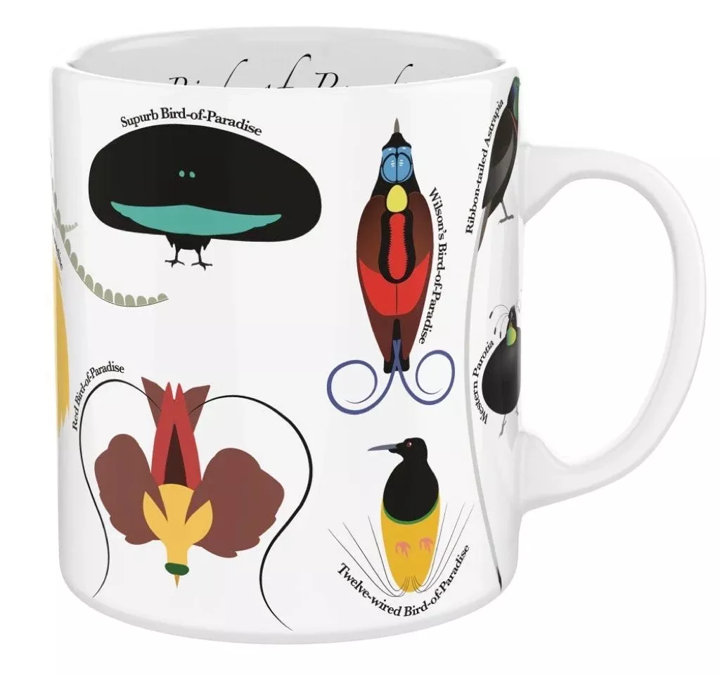 New York Puzzle Company Birds-of-Paradise Mug