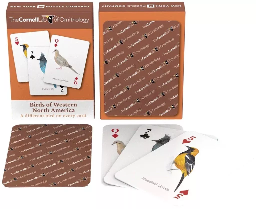 New York Puzzle Company Birds of Western North America Playing Cards