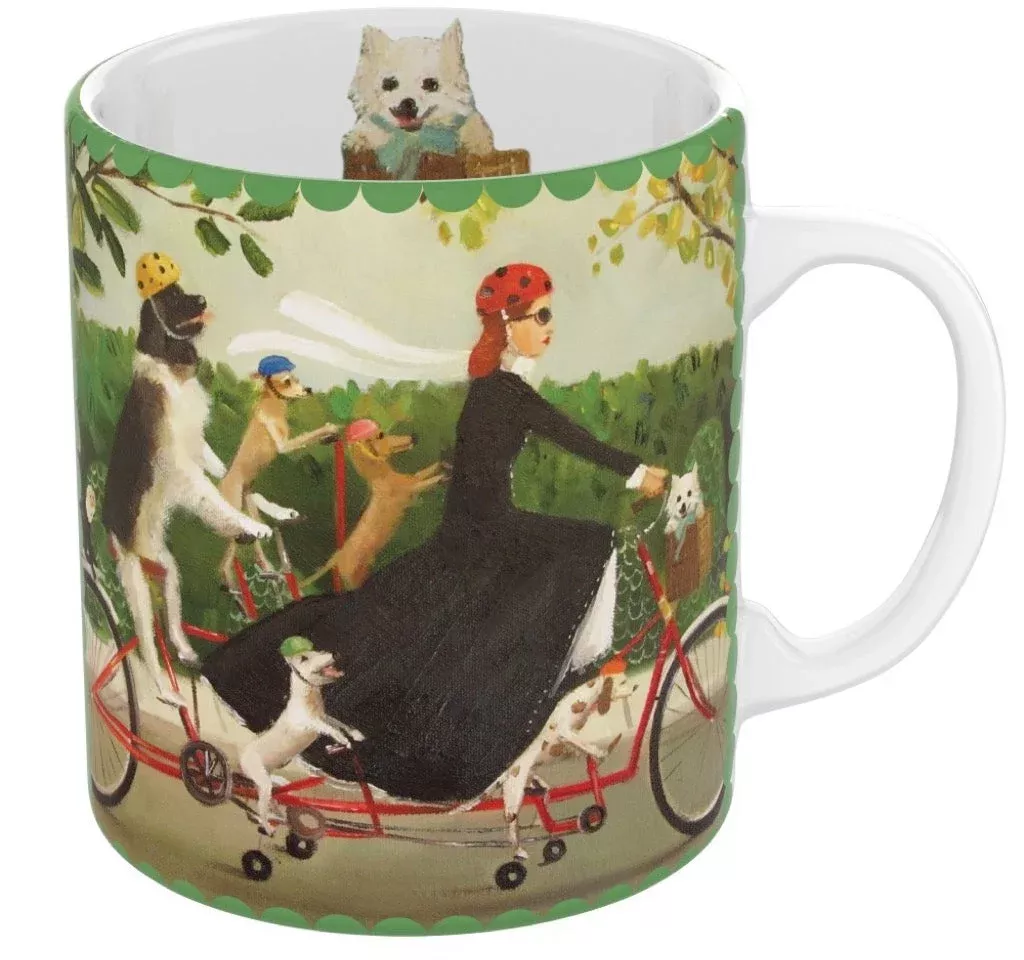 New York Puzzle Company Dog Governess Mug