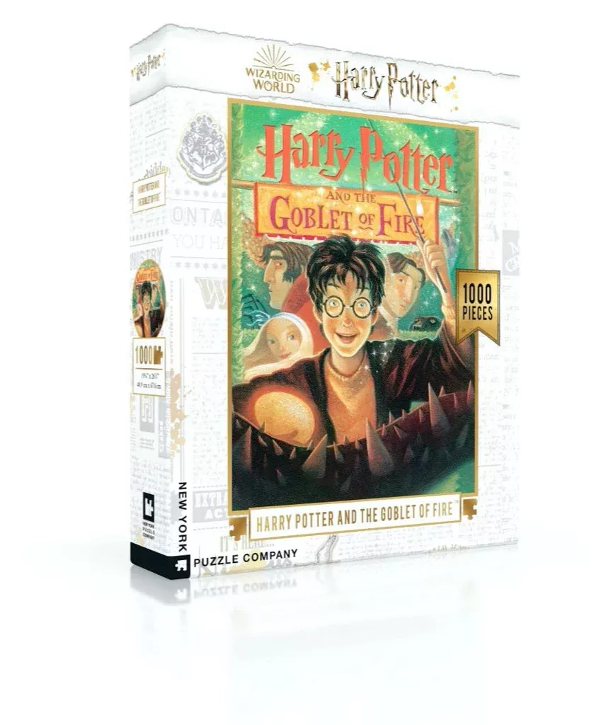 New York Puzzle Company Goblet of Fire, 1000 Piece Jigsaw Puzzle