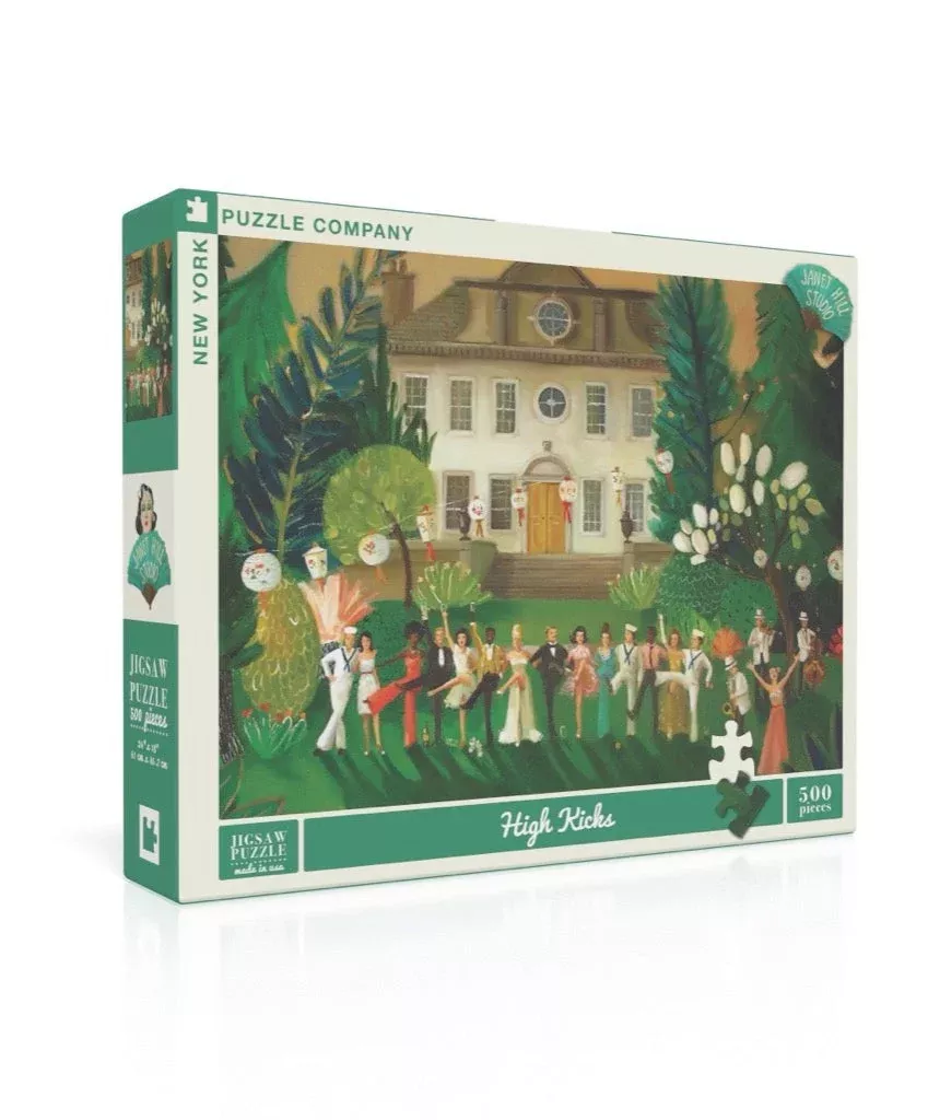 New York Puzzle Company High Kicks, 500 Piece Jigsaw Puzzle