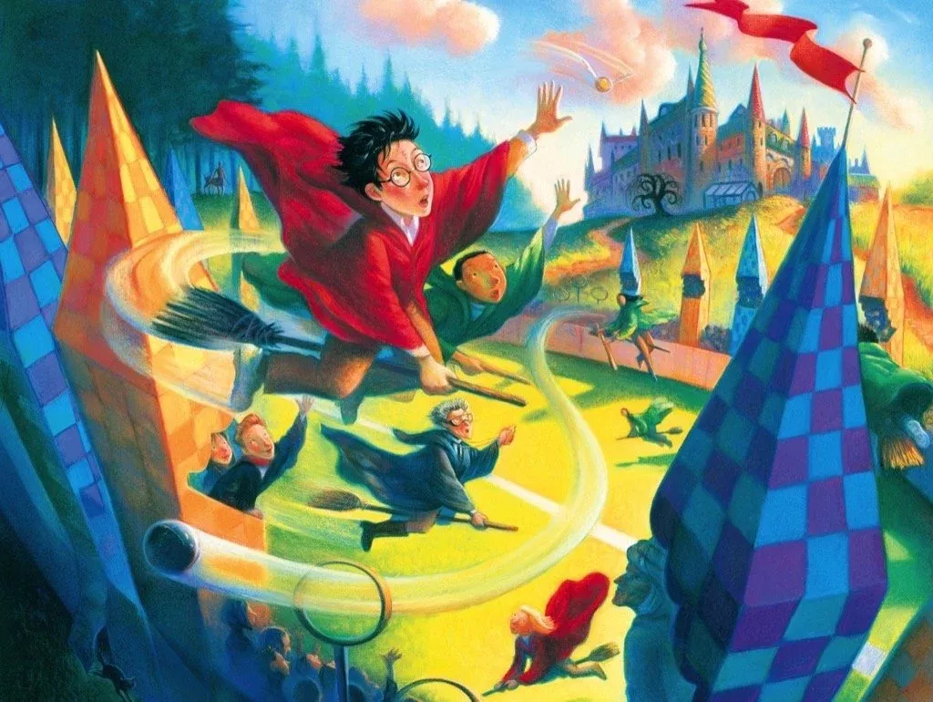 New York Puzzle Company Quidditch, 1000 Piece Jigsaw Puzzle