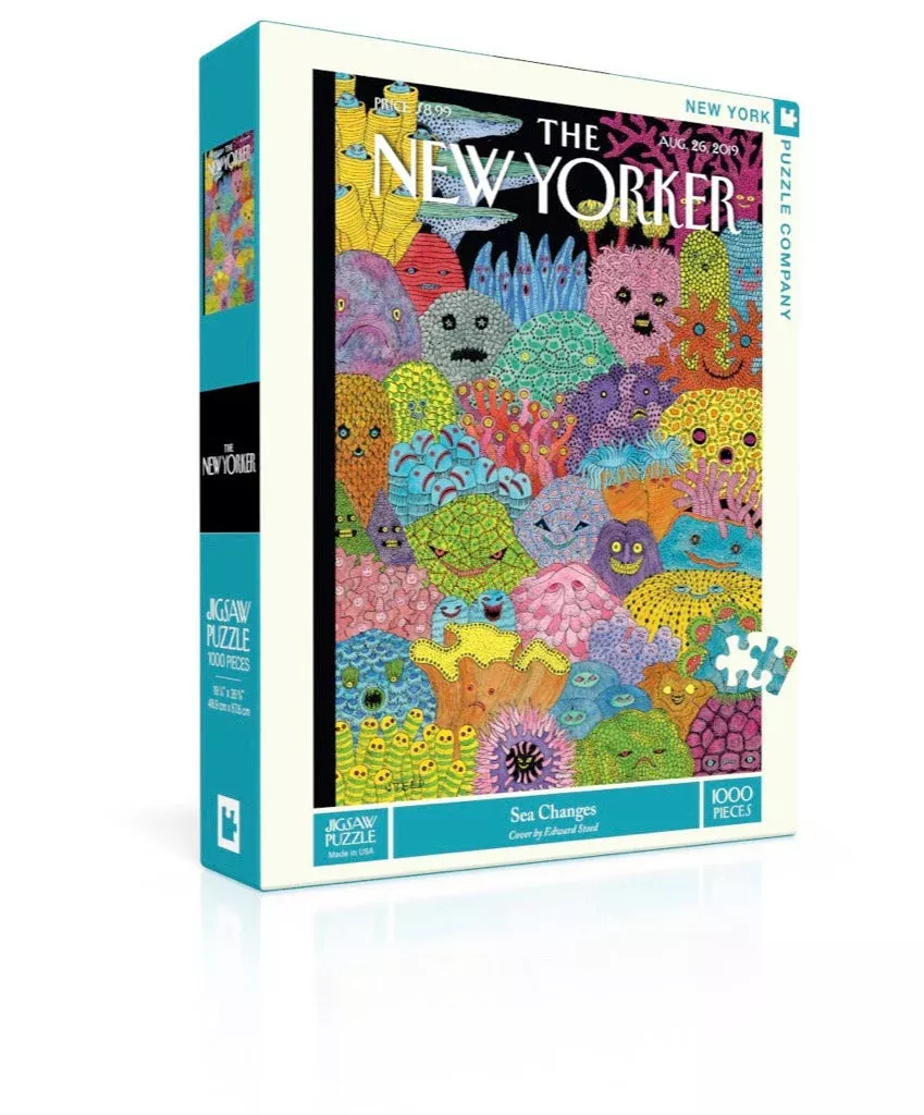 New York Puzzle Company Sea Changes, 1000 Piece Jigsaw Puzzle