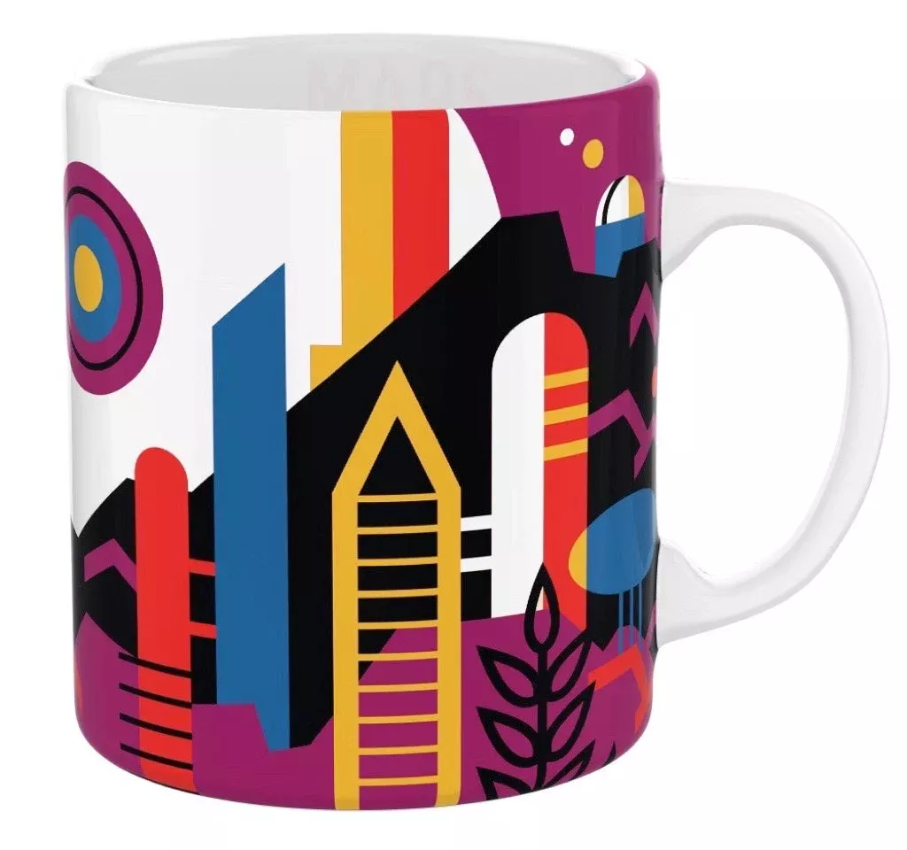 New York Puzzle Company Visit Mars Mug