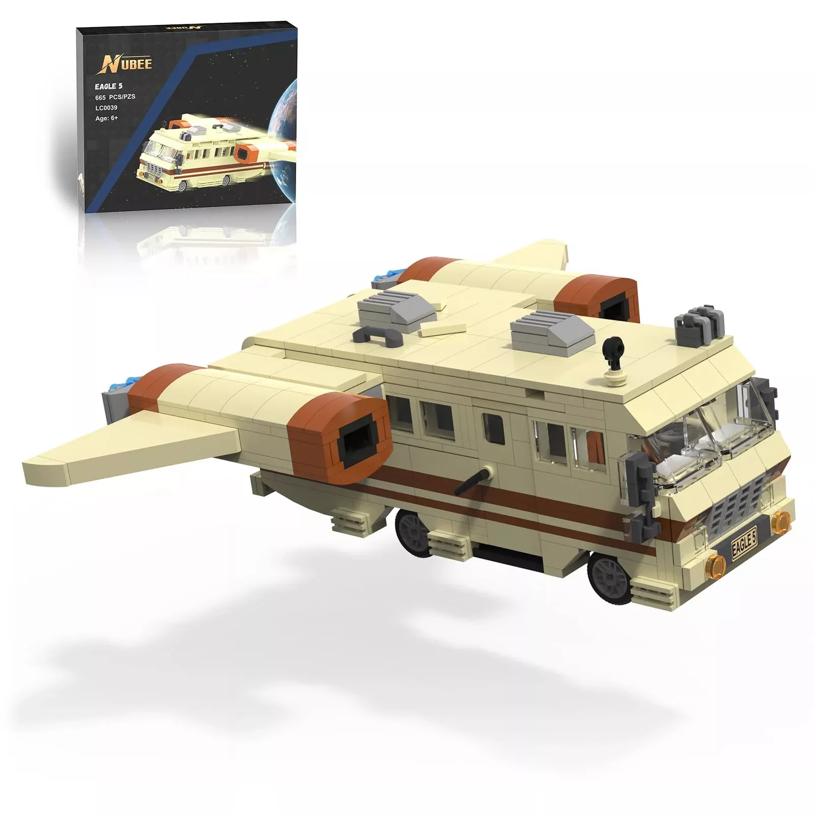 Nubee Eagle-5 Building Set for Space Fans, 667 Pcs, 11