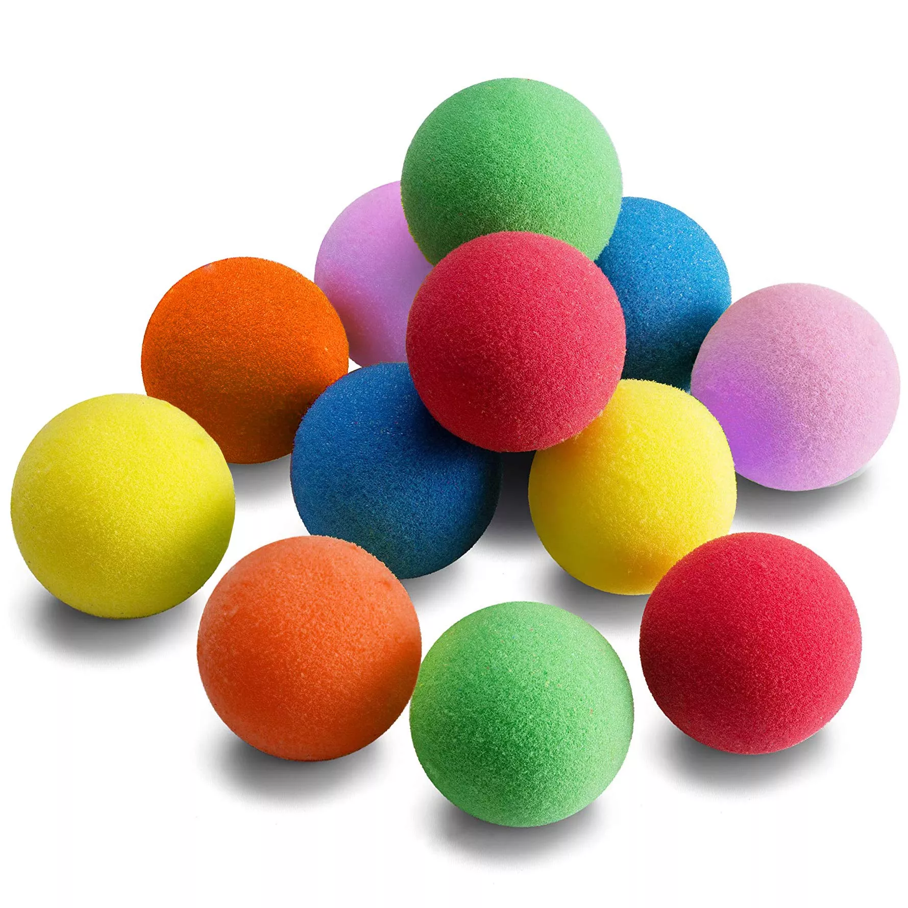 oazoxcx EVA Foam Soft Balls for Kids, Assorted Colors, Pack of 12