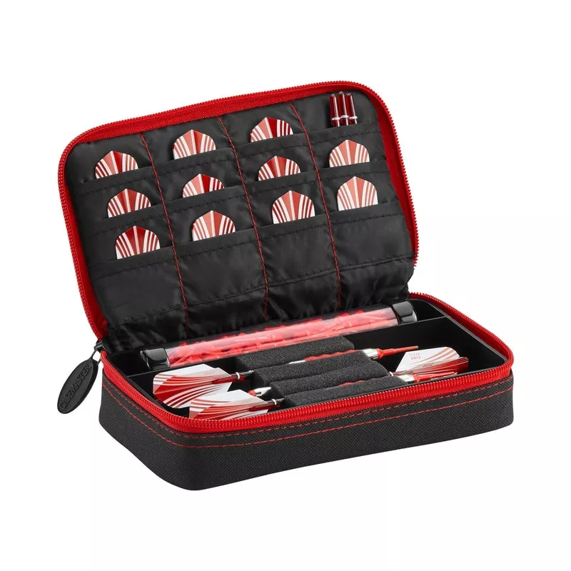 [OPEN BOX] Casemaster Plazma Dart Case Black with Ruby Zipper