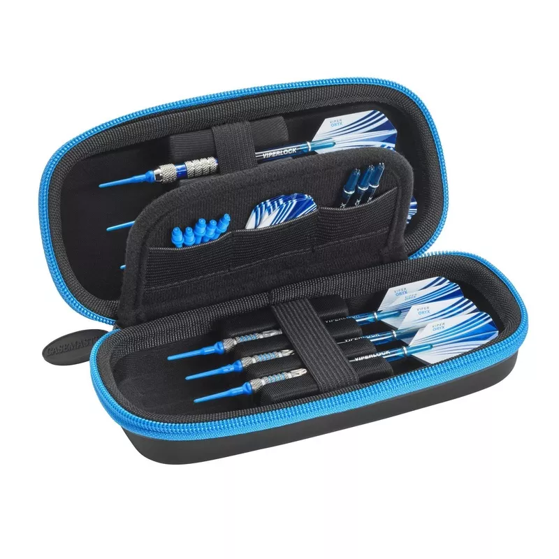 [OPEN BOX] Casemaster Sentry Dart Case with Blue Zipper