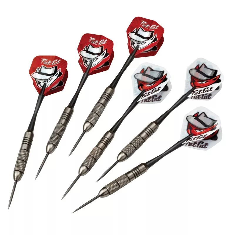 [OPEN BOX] Fat Cat Twin Pack Steel Tip Darts 19 Grams