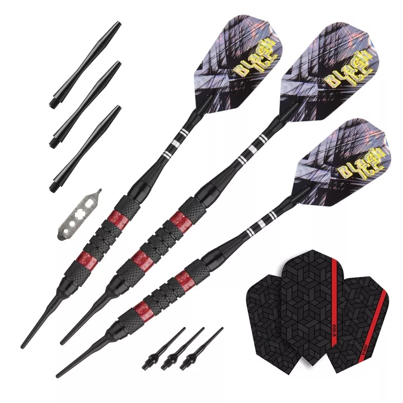 [OPEN BOX] Viper Black Ice Red Soft Tip Darts