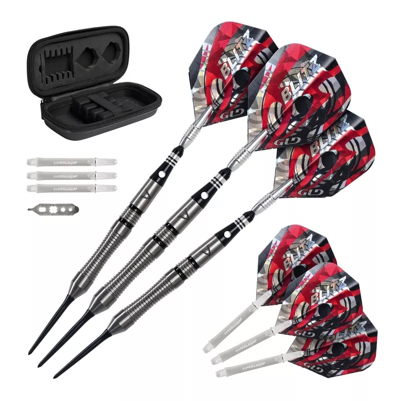 [OPEN BOX] Viper Blitz Darts 95% Tungsten Steel Tip Darts 22 Grams