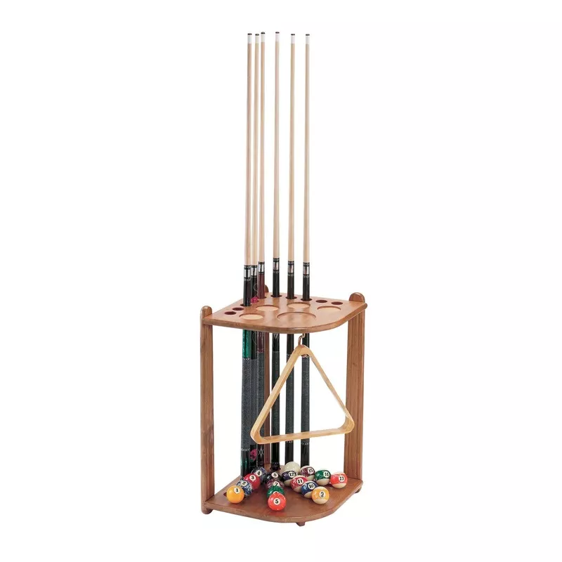 [OPEN BOX] Viper Oak 10 Cue Corner Cue Rack
