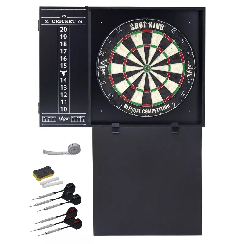 [OPEN BOX] Viper Steadfast Backboard with Shot King Sisal Dartboard