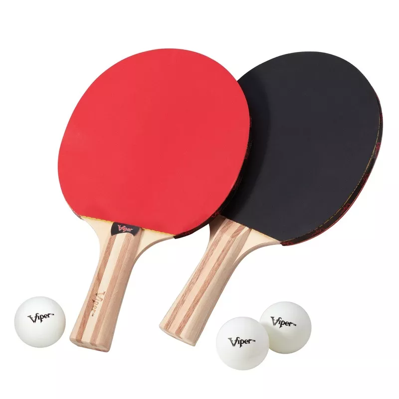 [OPEN BOX] Viper Two Star Tennis Table Two Racket and Three Ball Set