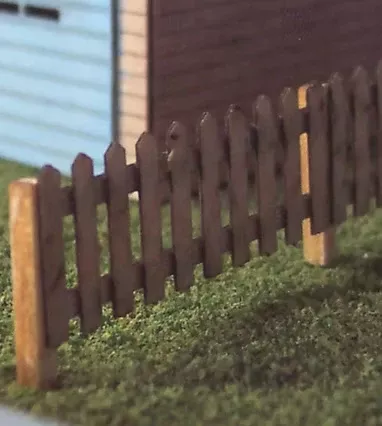 Osborn Model Kits 1014 HO Scale Residential Fence Kit
